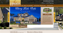 Desktop Screenshot of hibiscushomesfl.com
